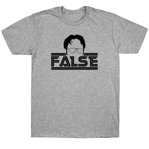 𝅺DWIGHT Schrute False The Office T-shirt Size Medium